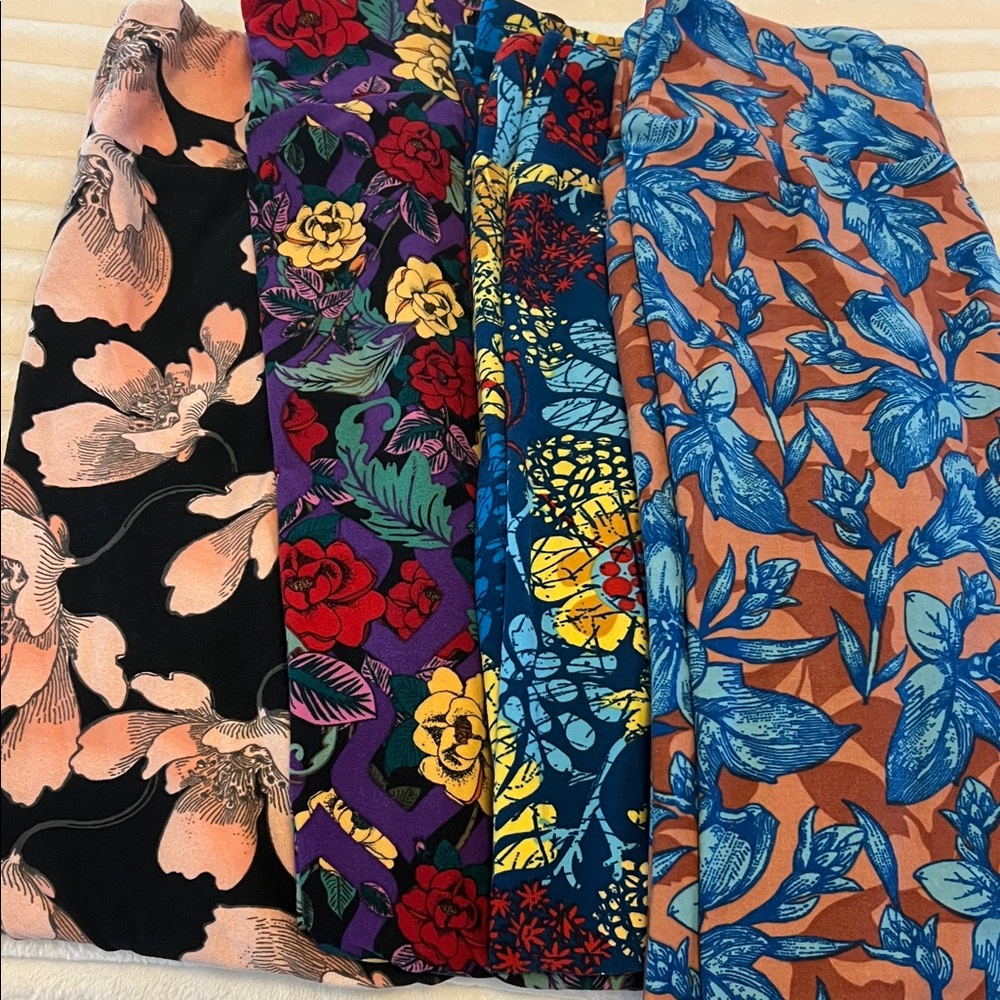 LuLaRoe Women's Leggings - Floral and Botanical Collection